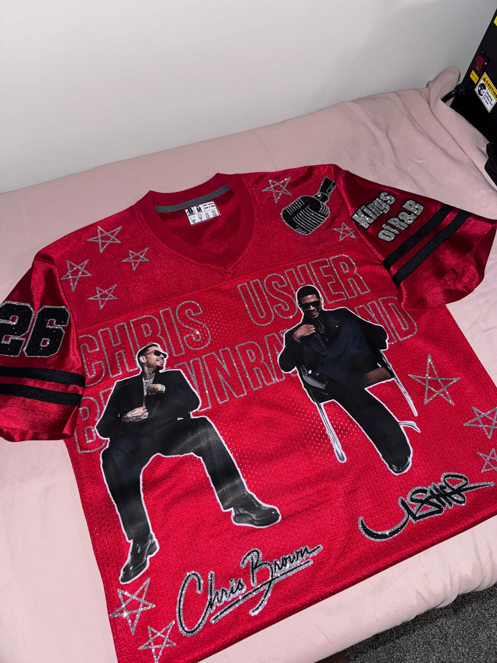 Custom R&B Jersey – Chris Brown & Usher Edition