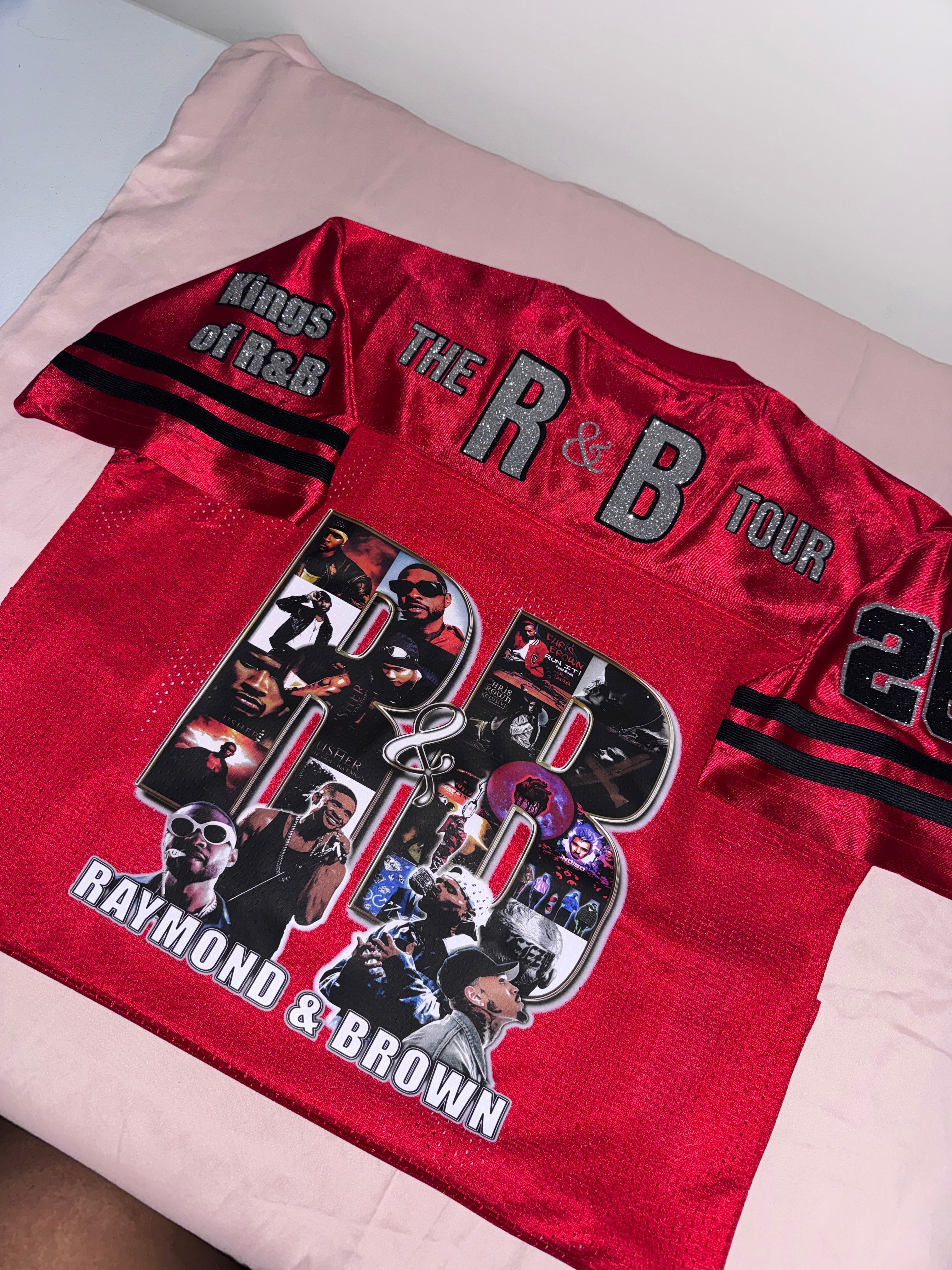Custom R&B Jersey – Chris Brown & Usher Edition