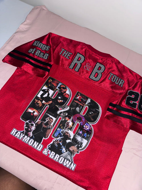 Custom R&B Jersey – Chris Brown & Usher Edition