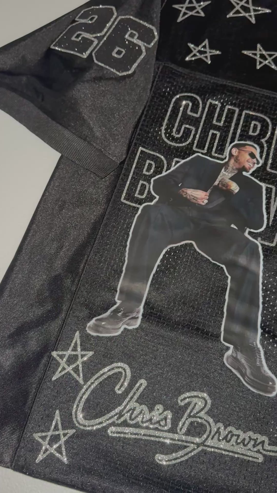Custom R&B Jersey – Chris Brown & Usher Edition